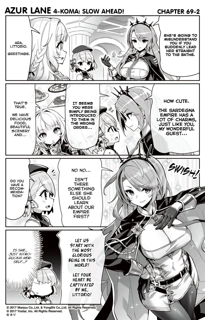 Azur Lane 4-koma: Slow Ahead Chapter 69 page 2 - MangaKakalot