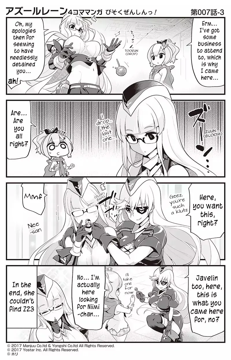 Azur Lane 4-koma: Slow Ahead Chapter 7 page 3 - MangaKakalot