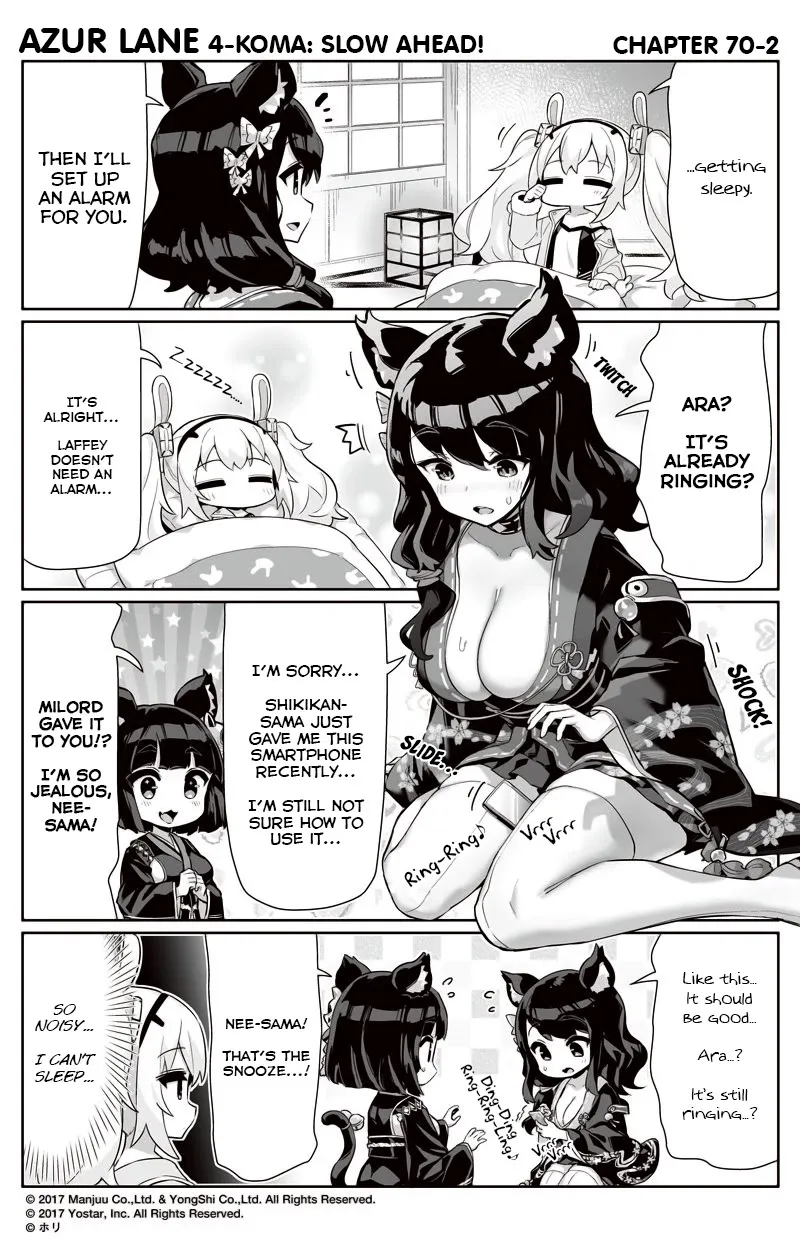 Azur Lane 4-koma: Slow Ahead Chapter 70 page 2 - MangaKakalot