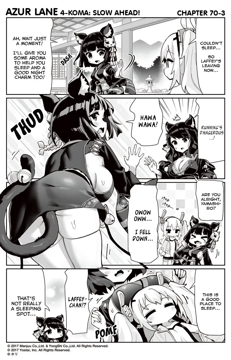 Azur Lane 4-koma: Slow Ahead Chapter 70 page 3 - MangaKakalot