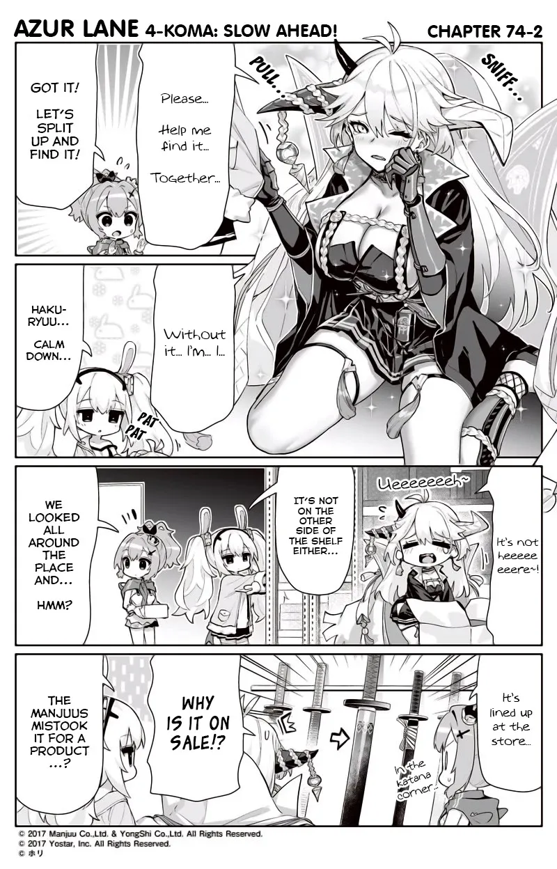 Azur Lane 4-koma: Slow Ahead Chapter 74 page 2 - MangaKakalot