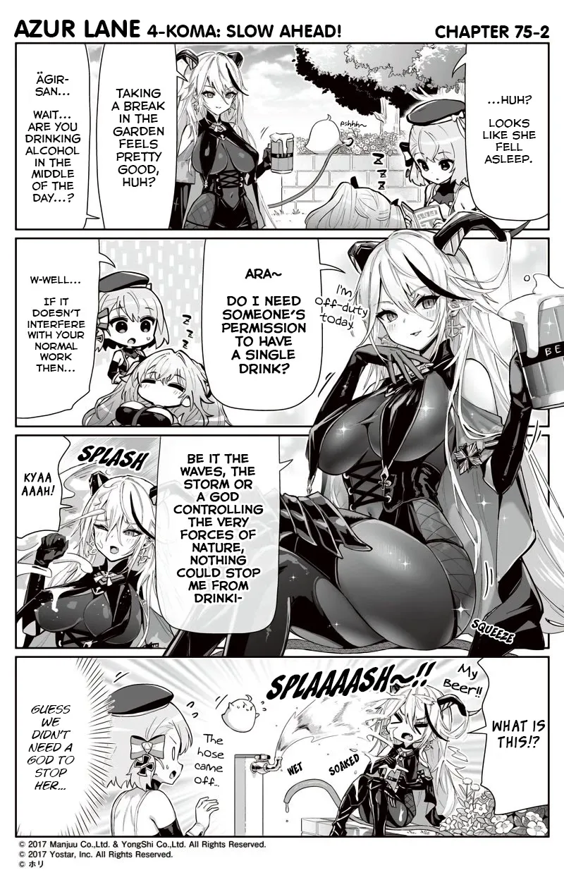 Azur Lane 4-koma: Slow Ahead Chapter 75 page 2 - MangaKakalot