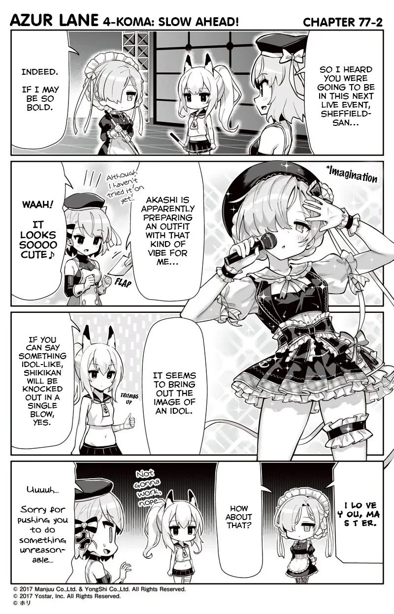 Azur Lane 4-koma: Slow Ahead Chapter 77 page 2 - MangaNato