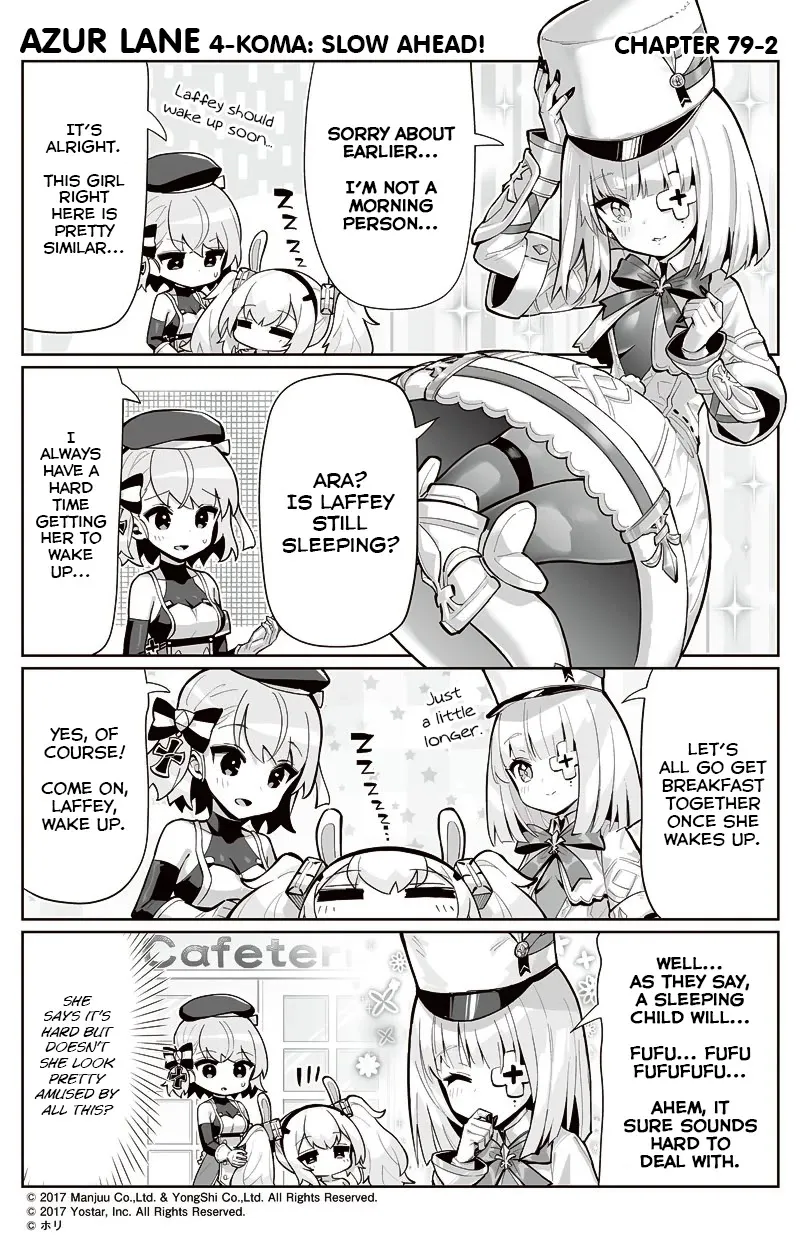 Azur Lane 4-koma: Slow Ahead Chapter 79 page 2 - MangaKakalot