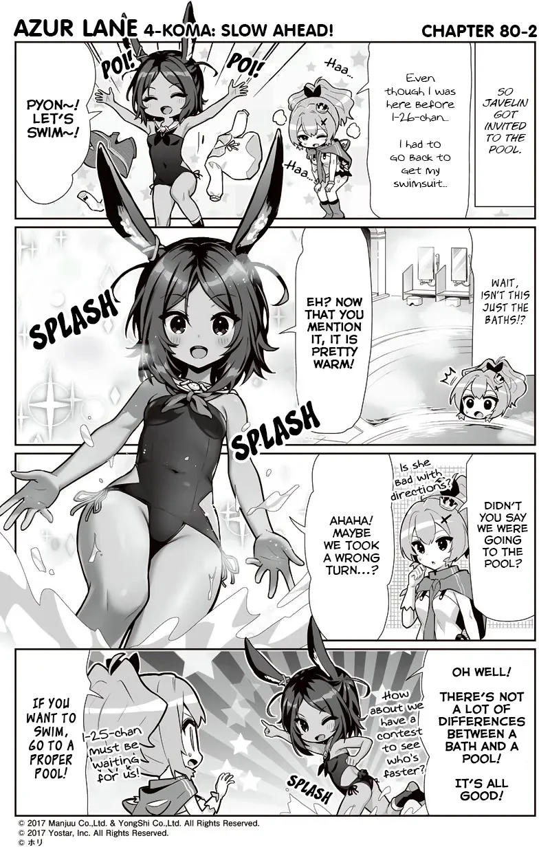 Azur Lane 4-koma: Slow Ahead Chapter 80 page 2 - MangaKakalot