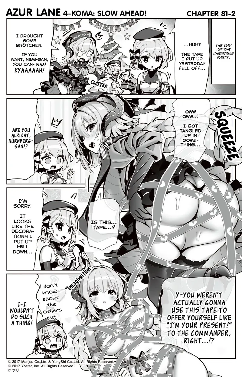 Azur Lane 4-koma: Slow Ahead Chapter 81 page 2 - MangaKakalot