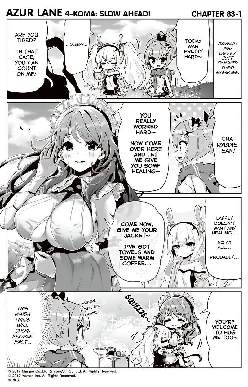 Azur Lane 4-koma: Slow Ahead Chapter 83 page 1 - MangaNato