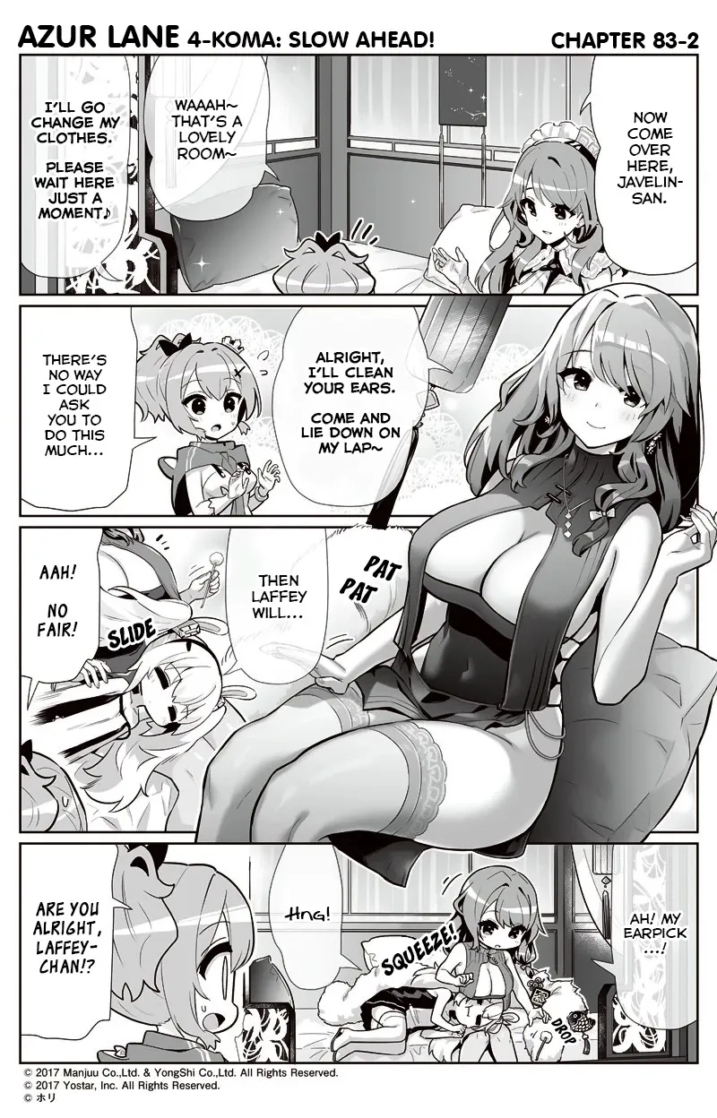 Azur Lane 4-koma: Slow Ahead Chapter 83 page 2 - MangaNato