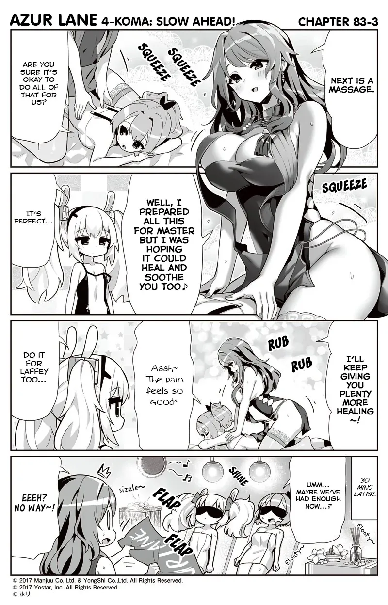 Azur Lane 4-koma: Slow Ahead Chapter 83 page 3 - MangaNato