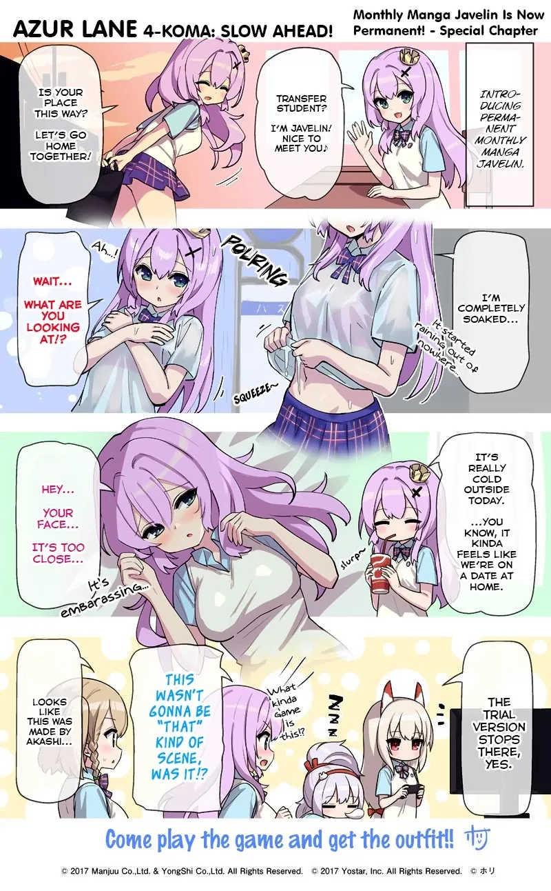 Azur Lane 4-koma: Slow Ahead Chapter 86.5 page 1 - MangaKakalot