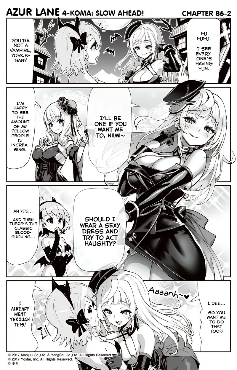 Azur Lane 4-koma: Slow Ahead Chapter 86 page 2 - MangaKakalot