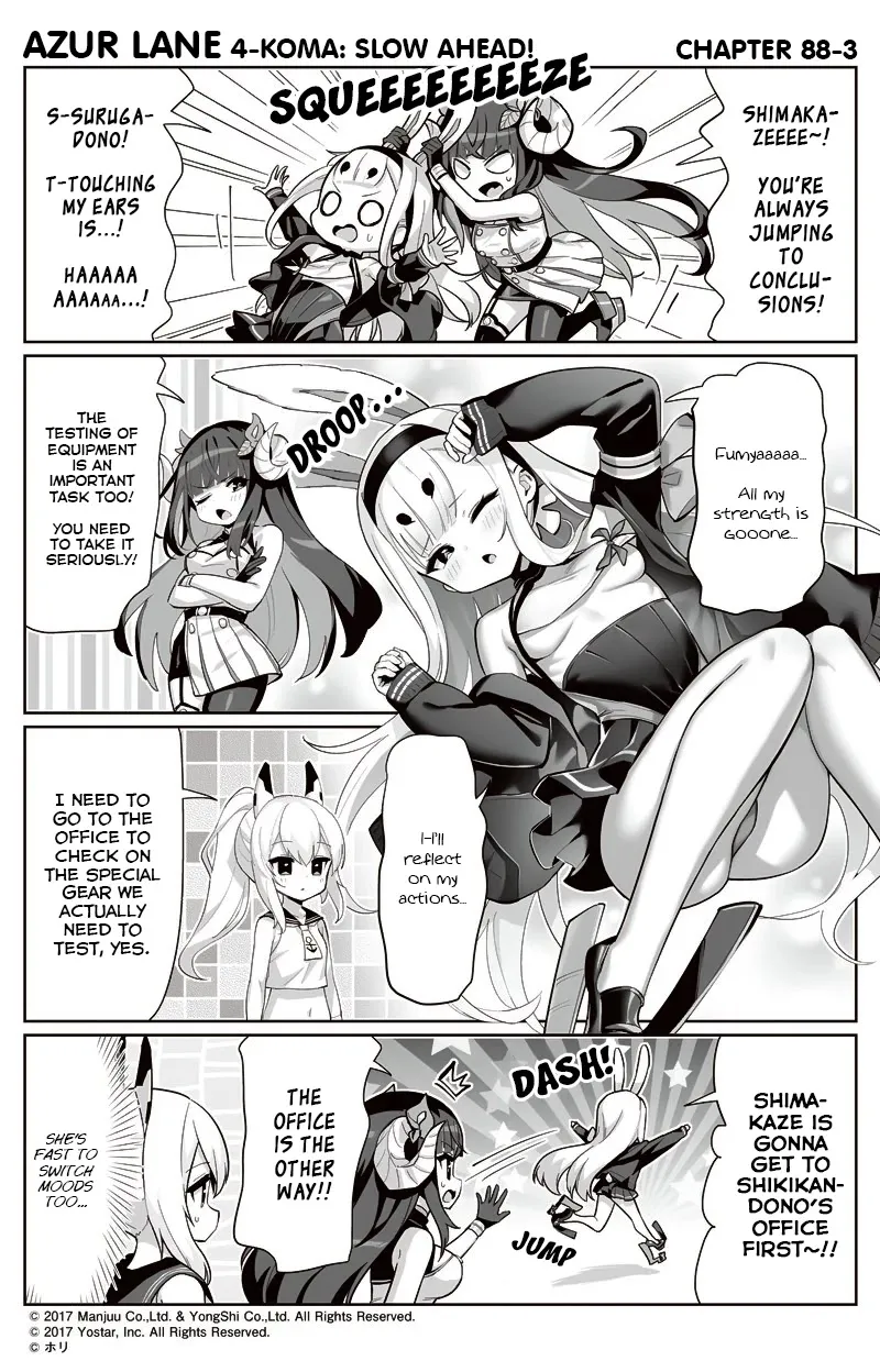 Azur Lane 4-koma: Slow Ahead Chapter 88 page 3 - MangaKakalot