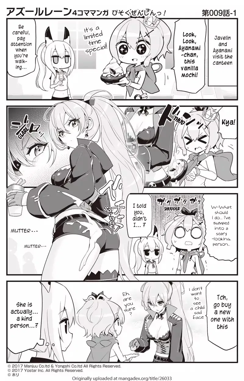 Azur Lane 4-koma: Slow Ahead Chapter 9 page 1 - MangaKakalot