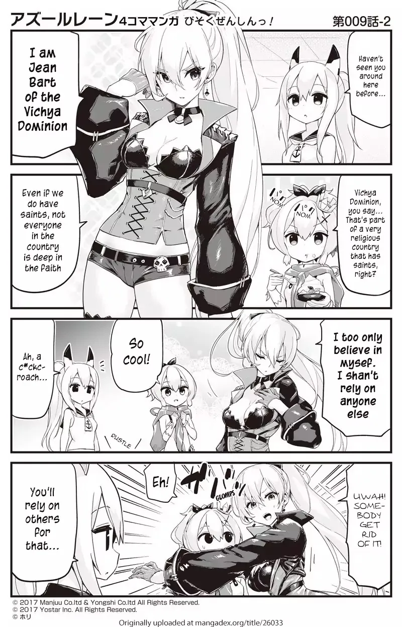 Azur Lane 4-koma: Slow Ahead Chapter 9 page 2 - MangaKakalot