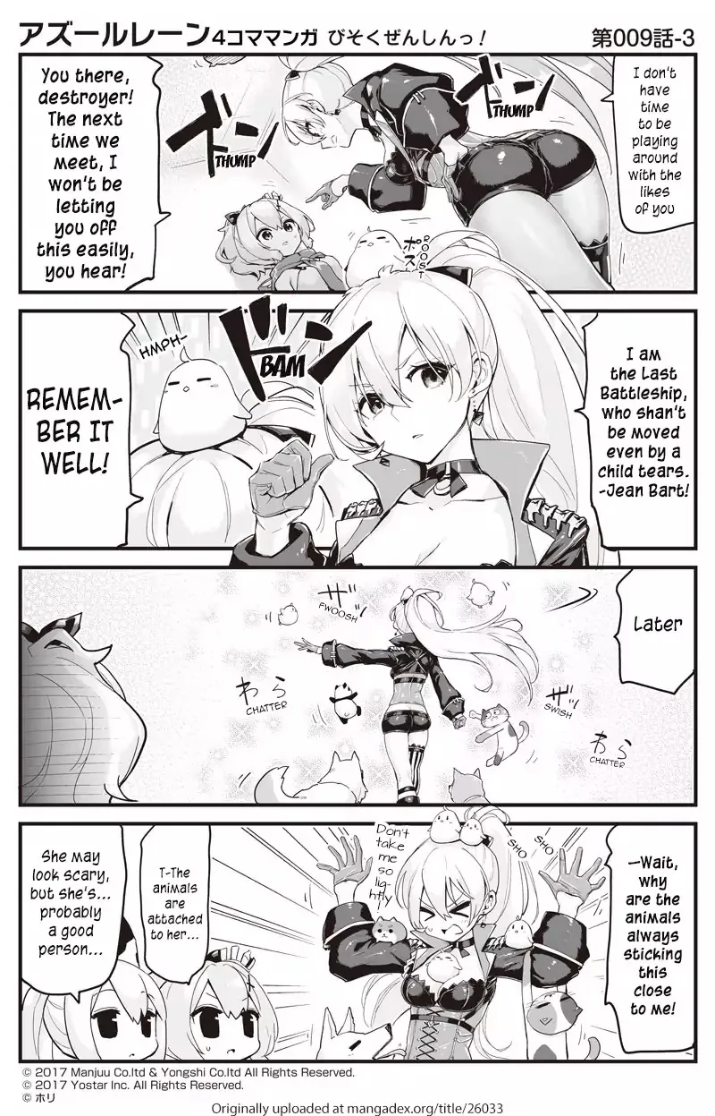 Azur Lane 4-koma: Slow Ahead Chapter 9 page 3 - MangaKakalot