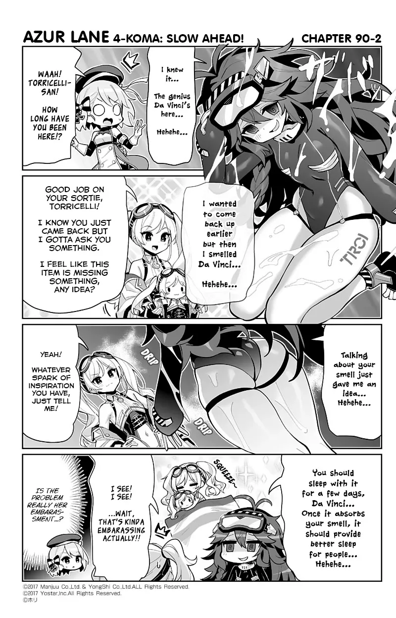 Azur Lane 4-koma: Slow Ahead Chapter 90 page 2 - MangaKakalot