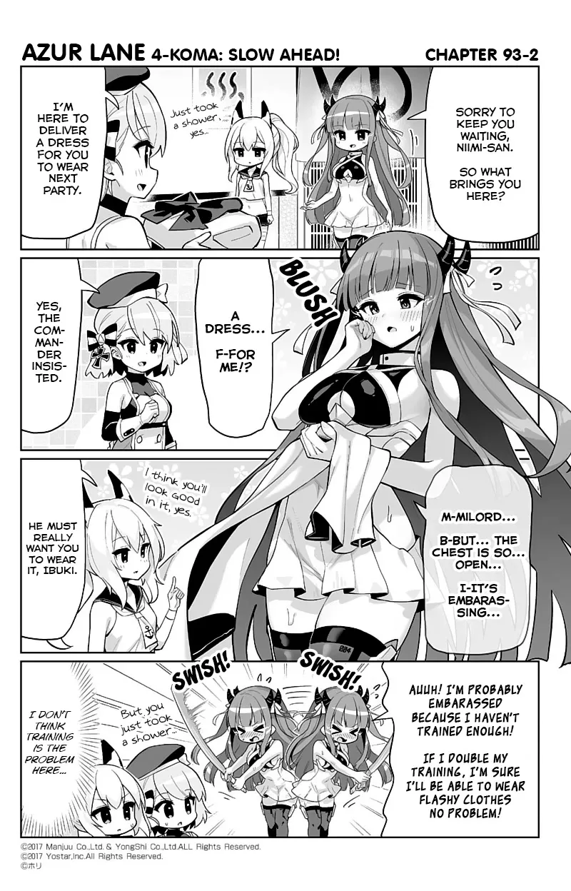 Azur Lane 4-koma: Slow Ahead Chapter 93 page 2 - MangaKakalot