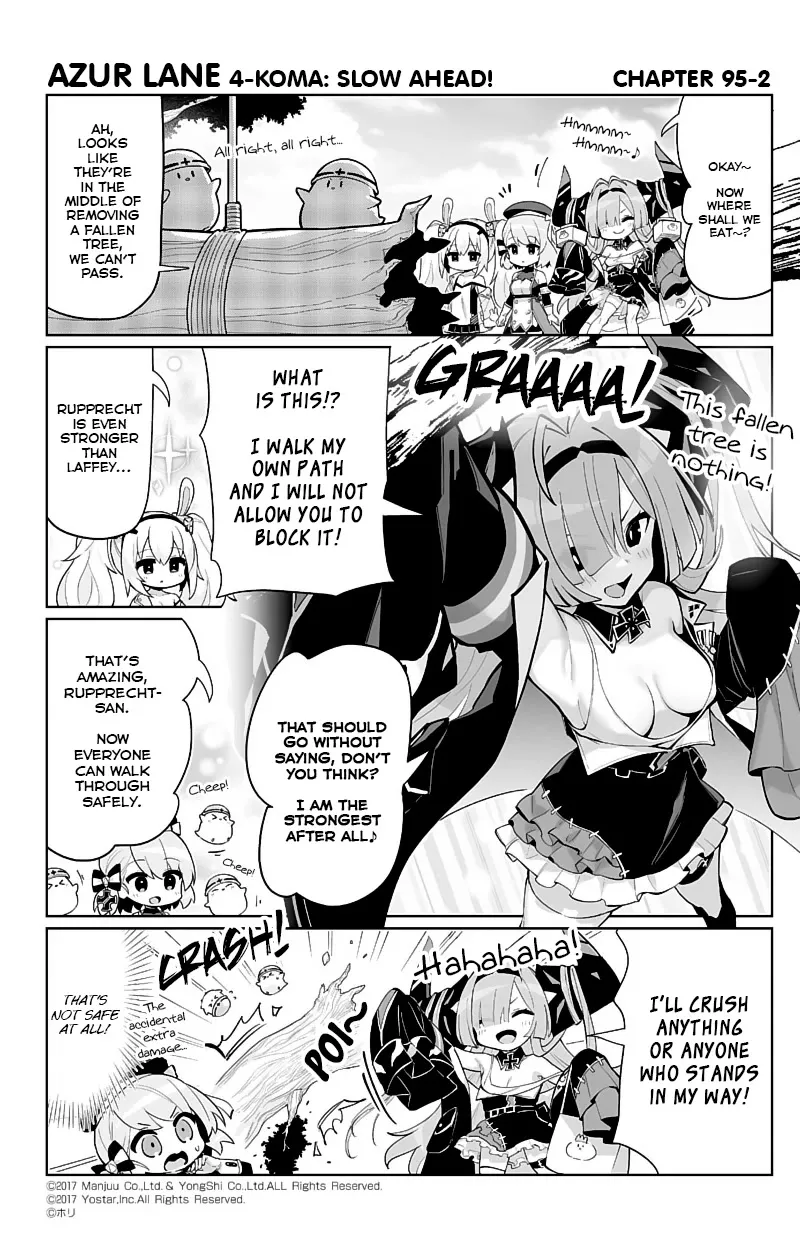 Azur Lane 4-koma: Slow Ahead Chapter 95 page 2 - MangaKakalot