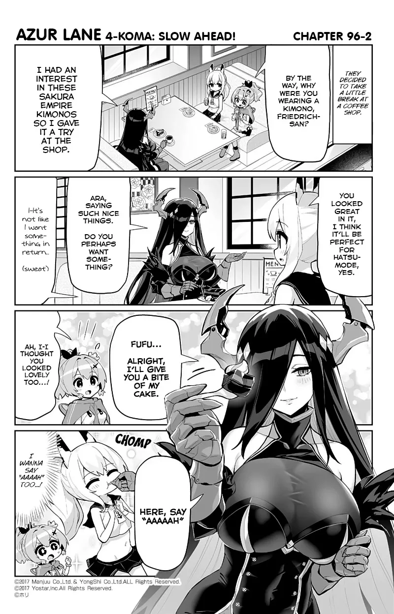 Azur Lane 4-koma: Slow Ahead Chapter 96 page 2 - MangaKakalot