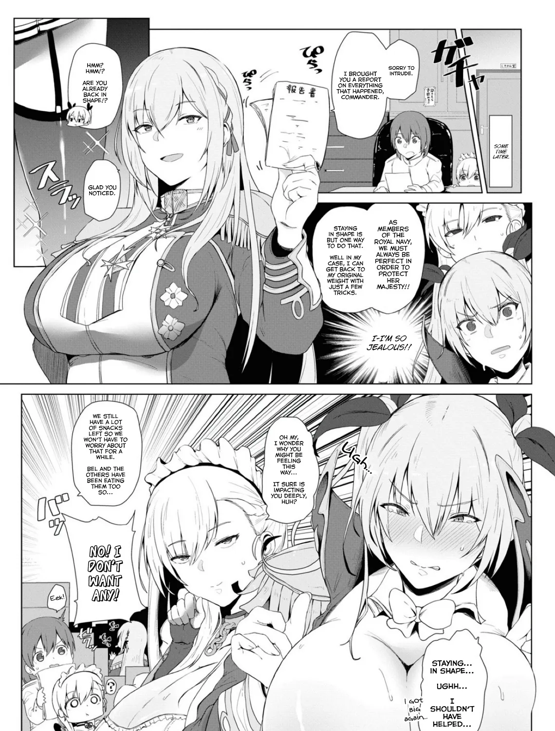 Azur Lane Comic Anthology Breaking!! Chapter 90 page 19 - MangaKakalot