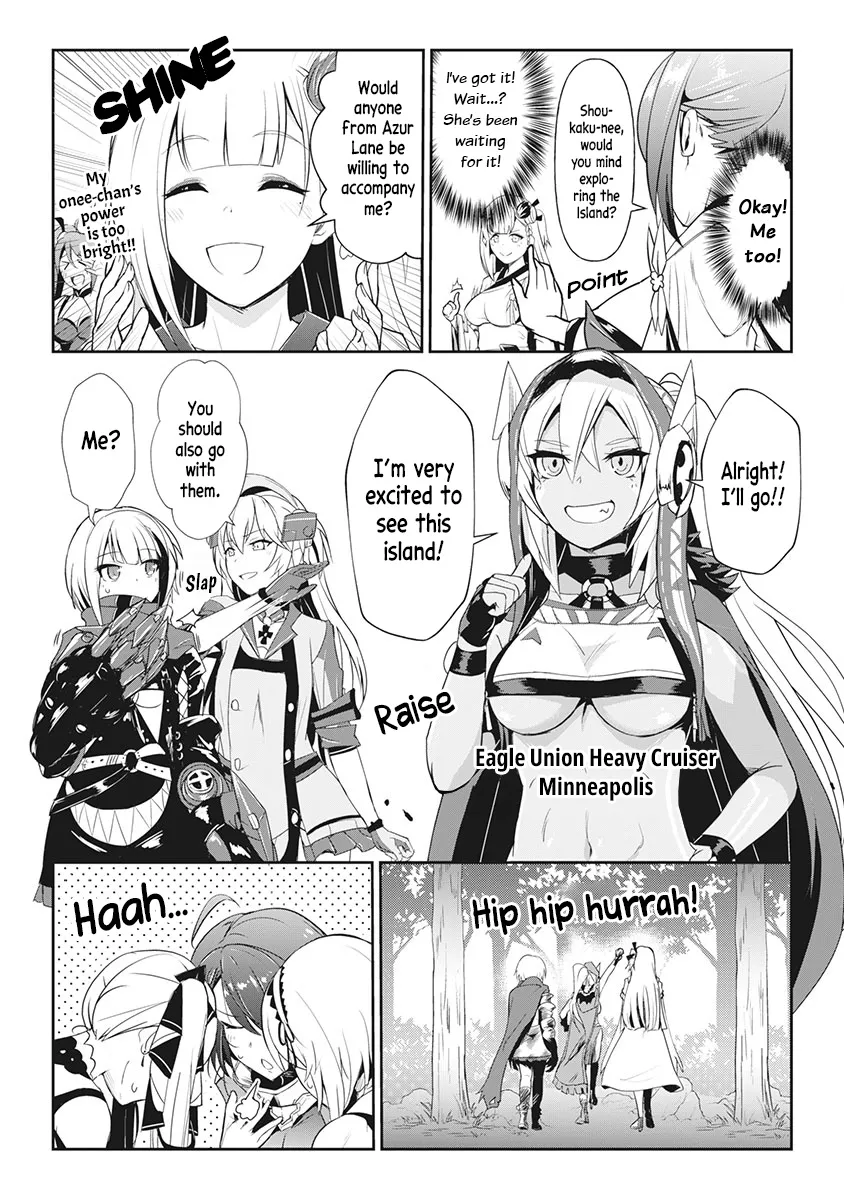 Azur Lane The Animation: Vacations Chapter 3 page 5 - MangaKakalot