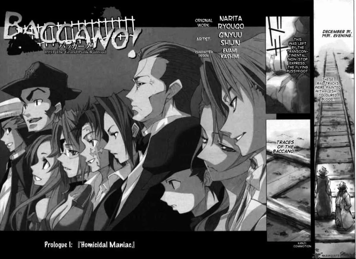 Baccano! Chapter 1 page 4 - MangaNato