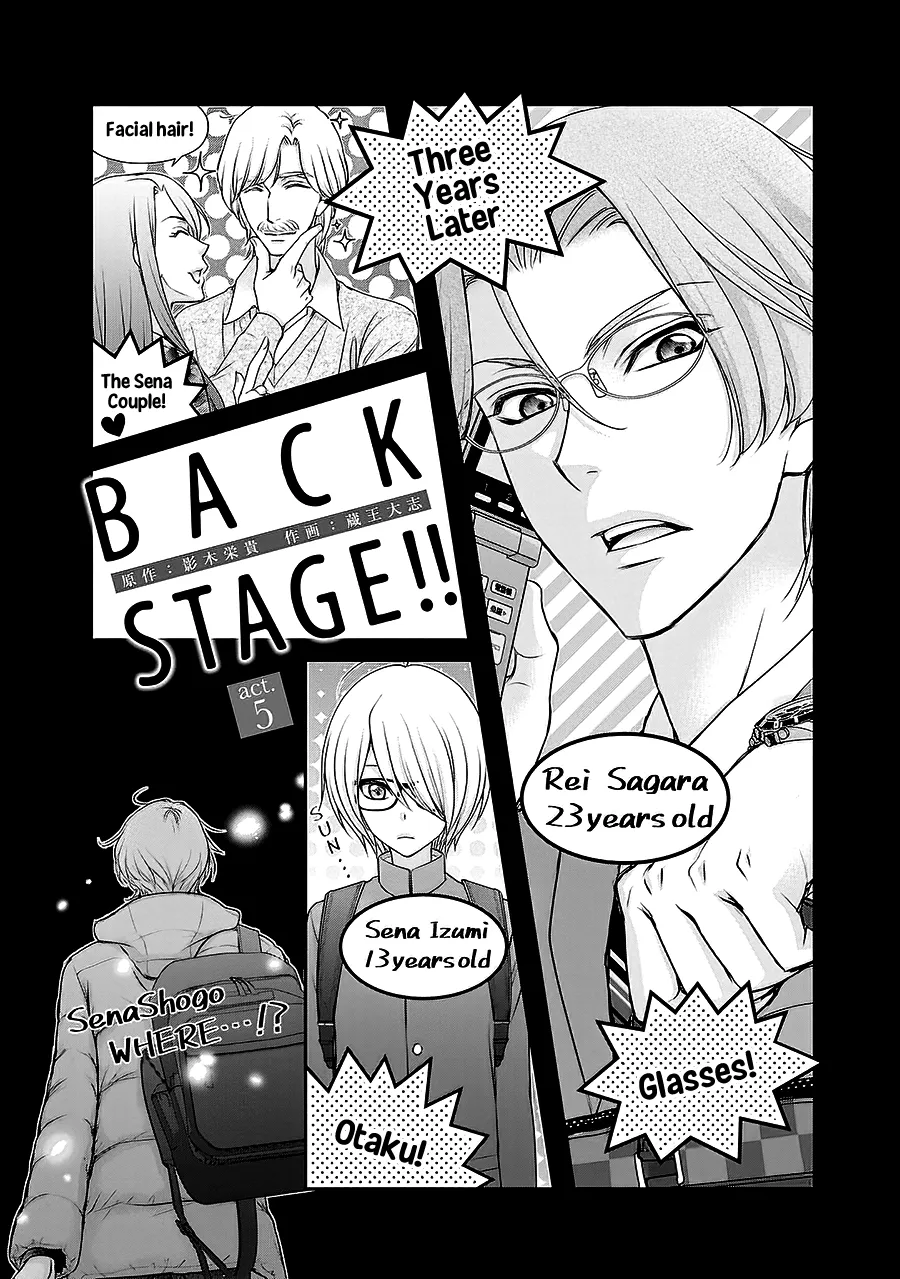 Back Stage!! Chapter 5 page 1 - MangaNato