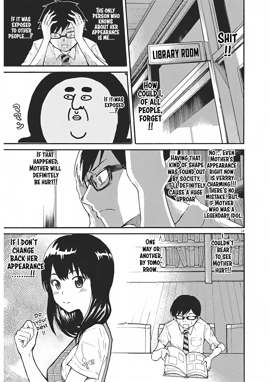 Back To The Kaasan Chapter 1 page 13 - MangaKakalot