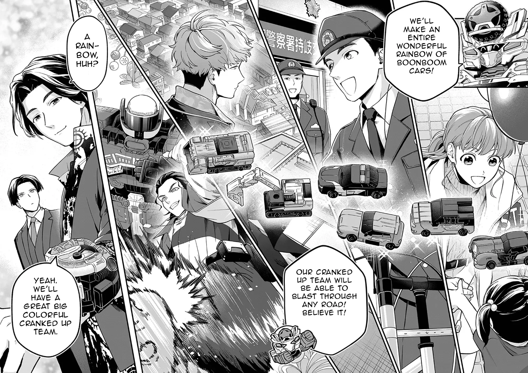 Bakuage Sentai Boonboomger formation lap - Jouhouya no Your Eyes Only Chapter 6 page 22 - MangaNato