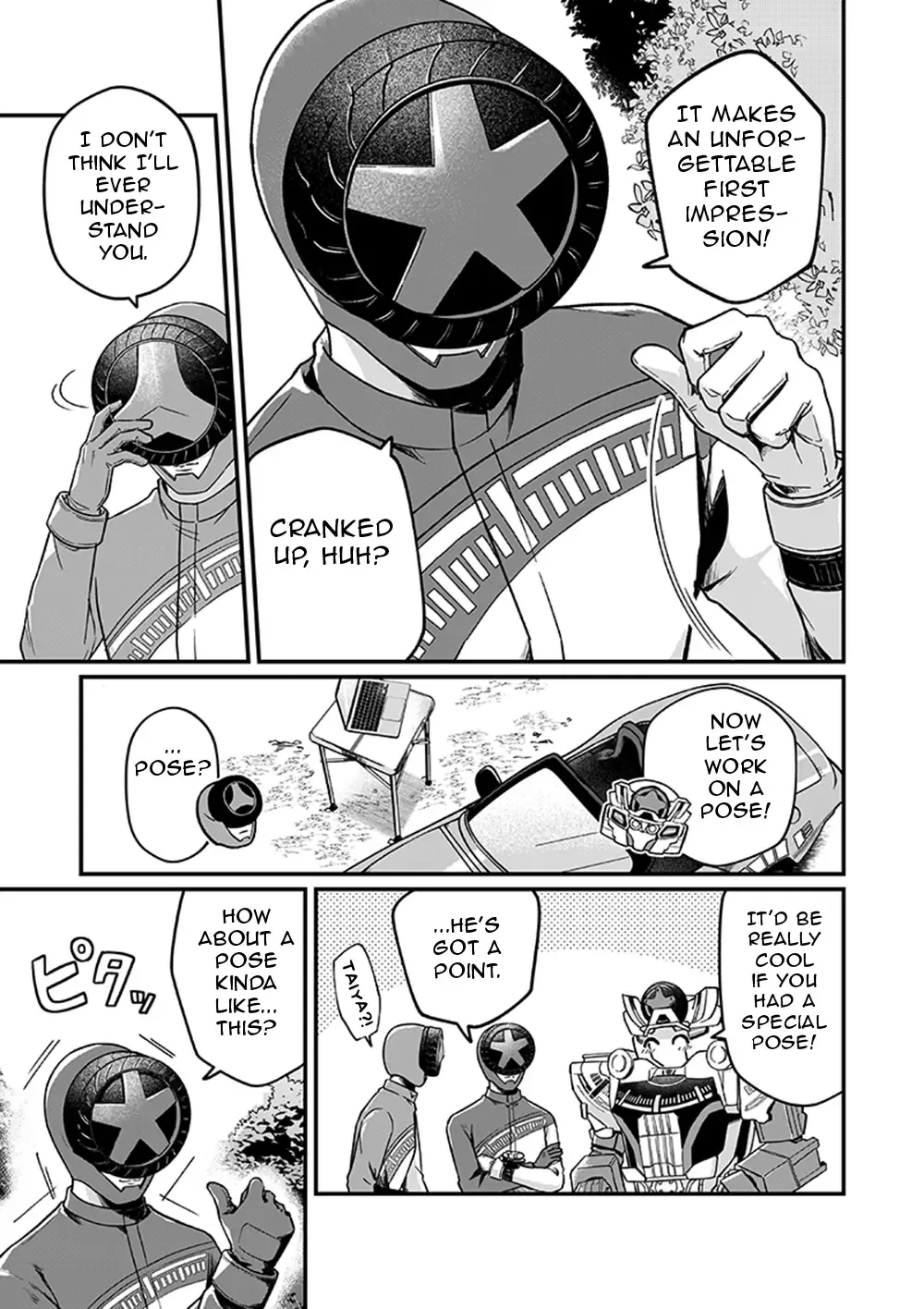 Bakuage Sentai Boonboomger formation lap - Jouhouya no Your Eyes Only Chapter 6 page 7 - MangaNato