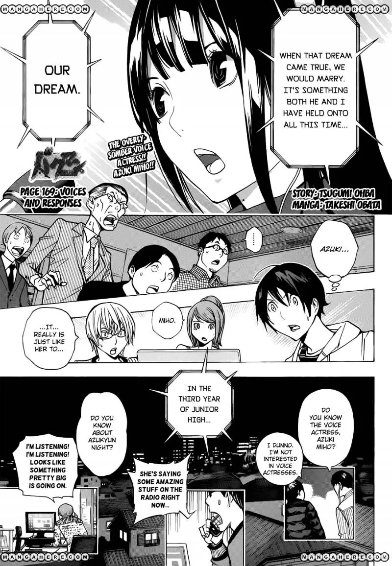 Bakuman Chapter 169 page 1 - MangaKakalot