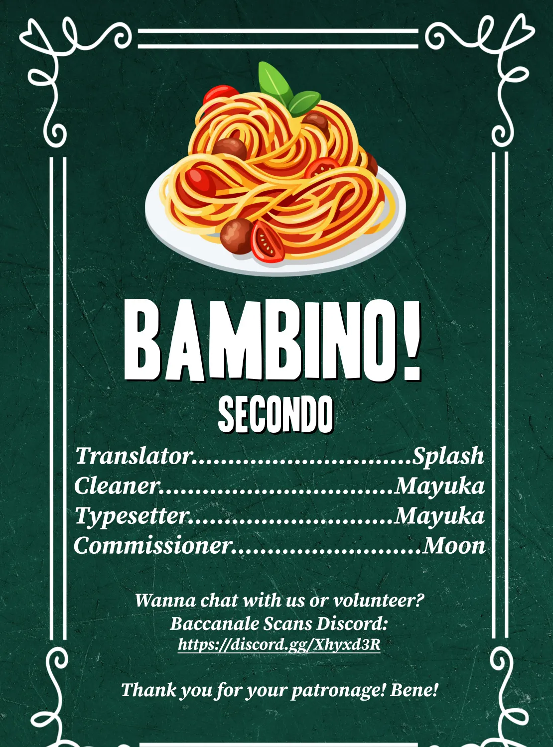 Bambino! Secondo Chapter 41 page 1 - MangaNato