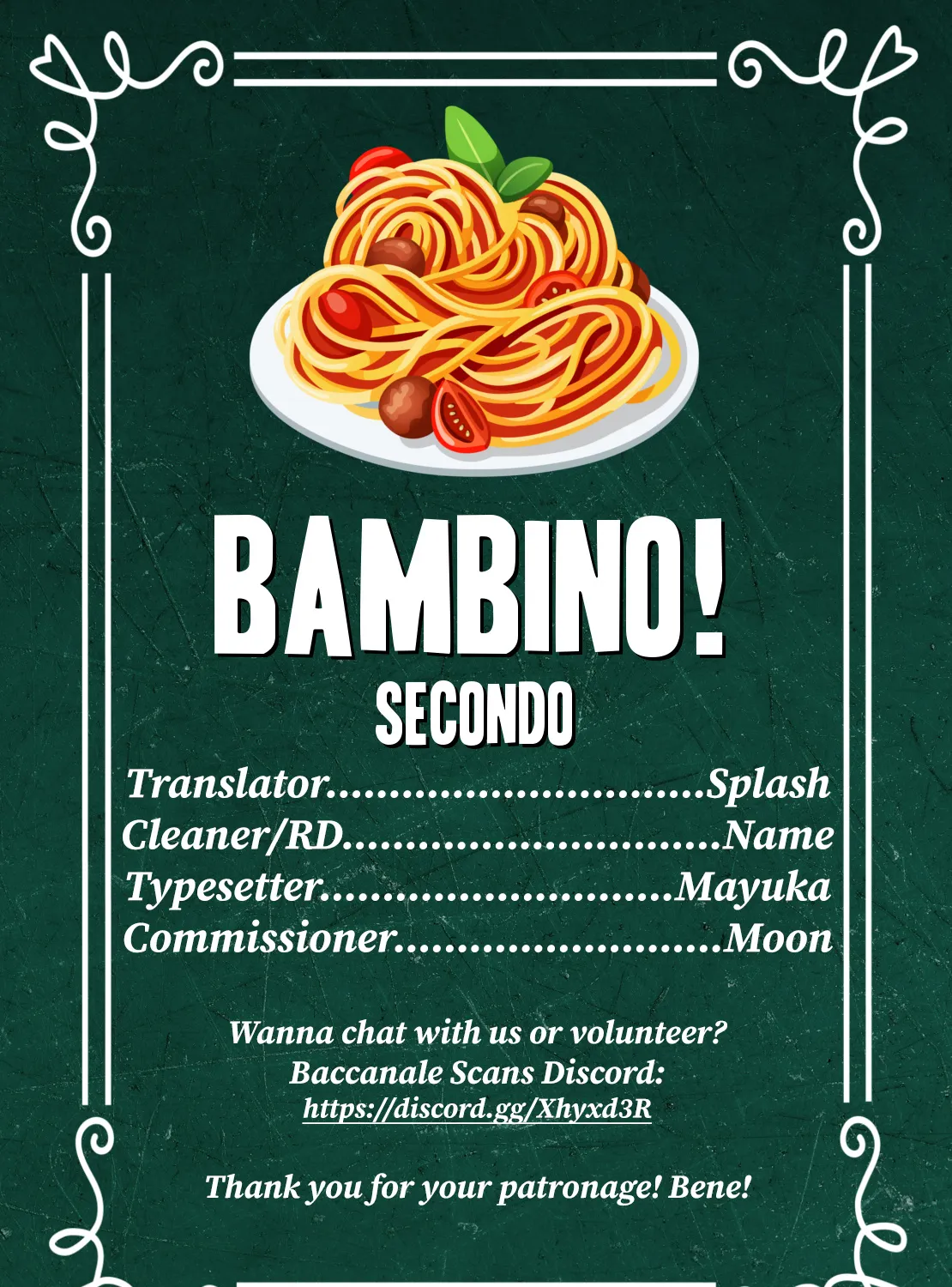 Bambino! Secondo Chapter 42 page 1 - MangaNato