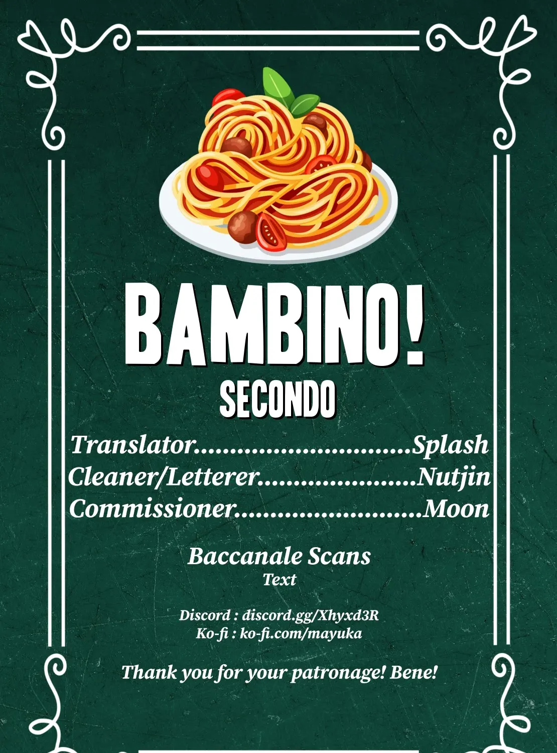 Bambino! Secondo Chapter 75 page 1 - MangaNato