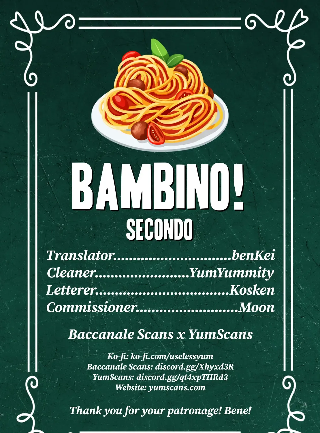 Bambino! Secondo Chapter 88 page 1 - MangaNato