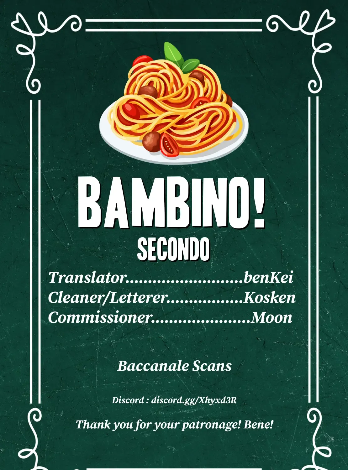 Bambino! Secondo Chapter 89 page 1 - MangaNato