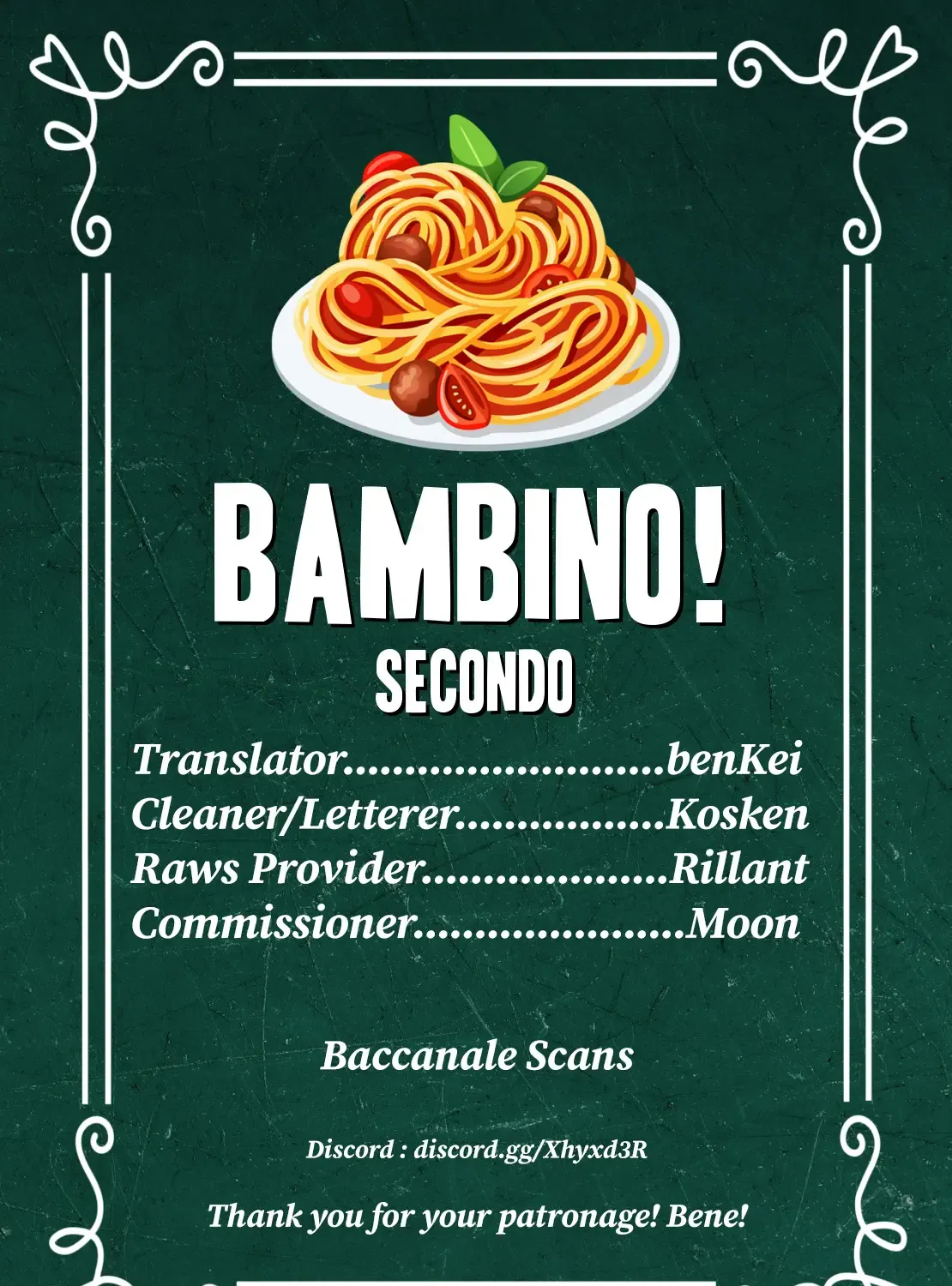 Bambino! Secondo Chapter 90 page 1 - MangaNato