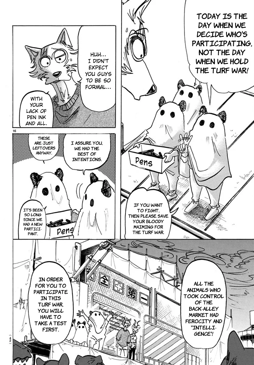 Beastars Chapter 167 page 16 - MangaKakalot