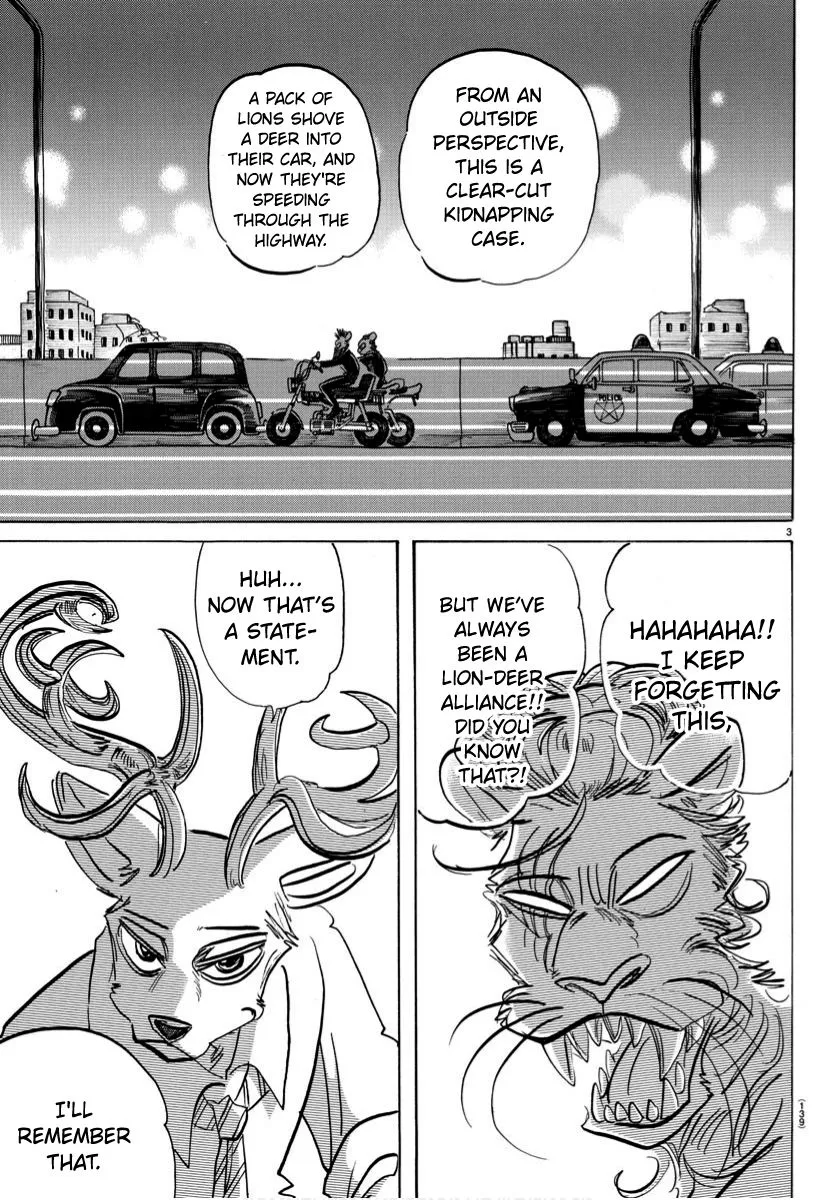 Beastars Chapter 186 page 3 - MangaKakalot