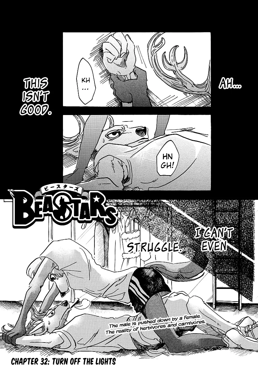 Beastars Chapter 32 page 1 - MangaKakalot