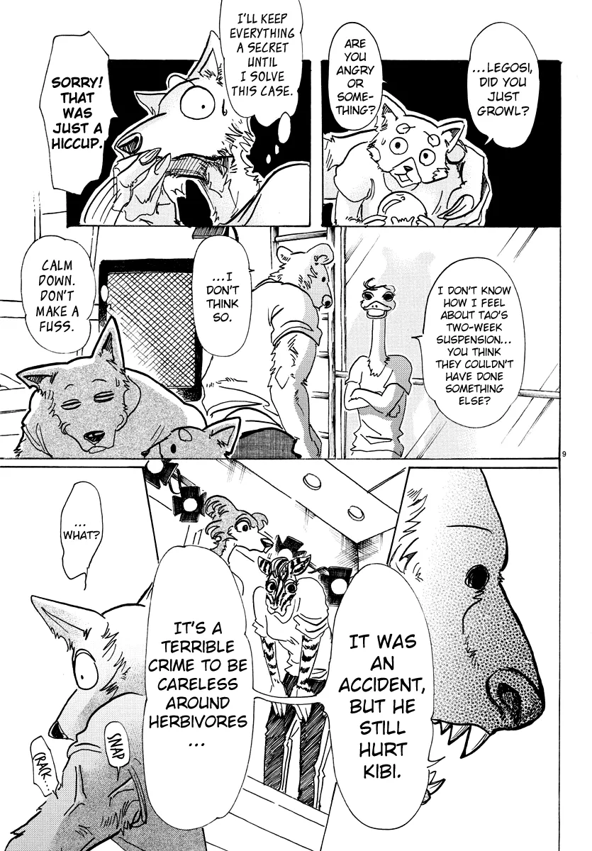 Beastars Chapter 81 page 9 - MangaKakalot