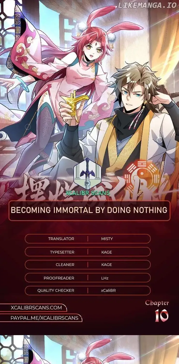 Becoming immortal by doing nothing - Page 1