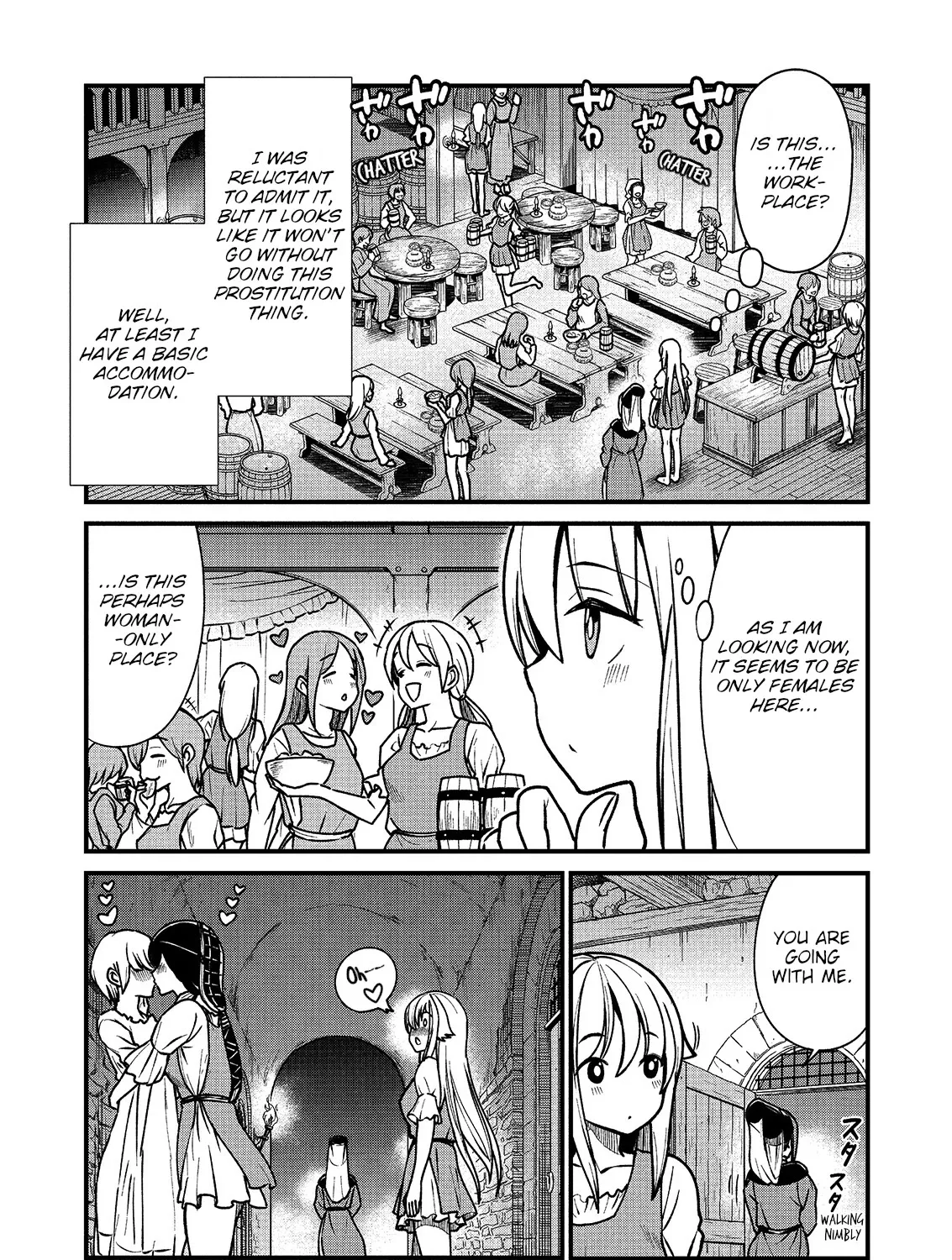 Becoming Princess Knight and Working at Yuri Brothel - Page 28