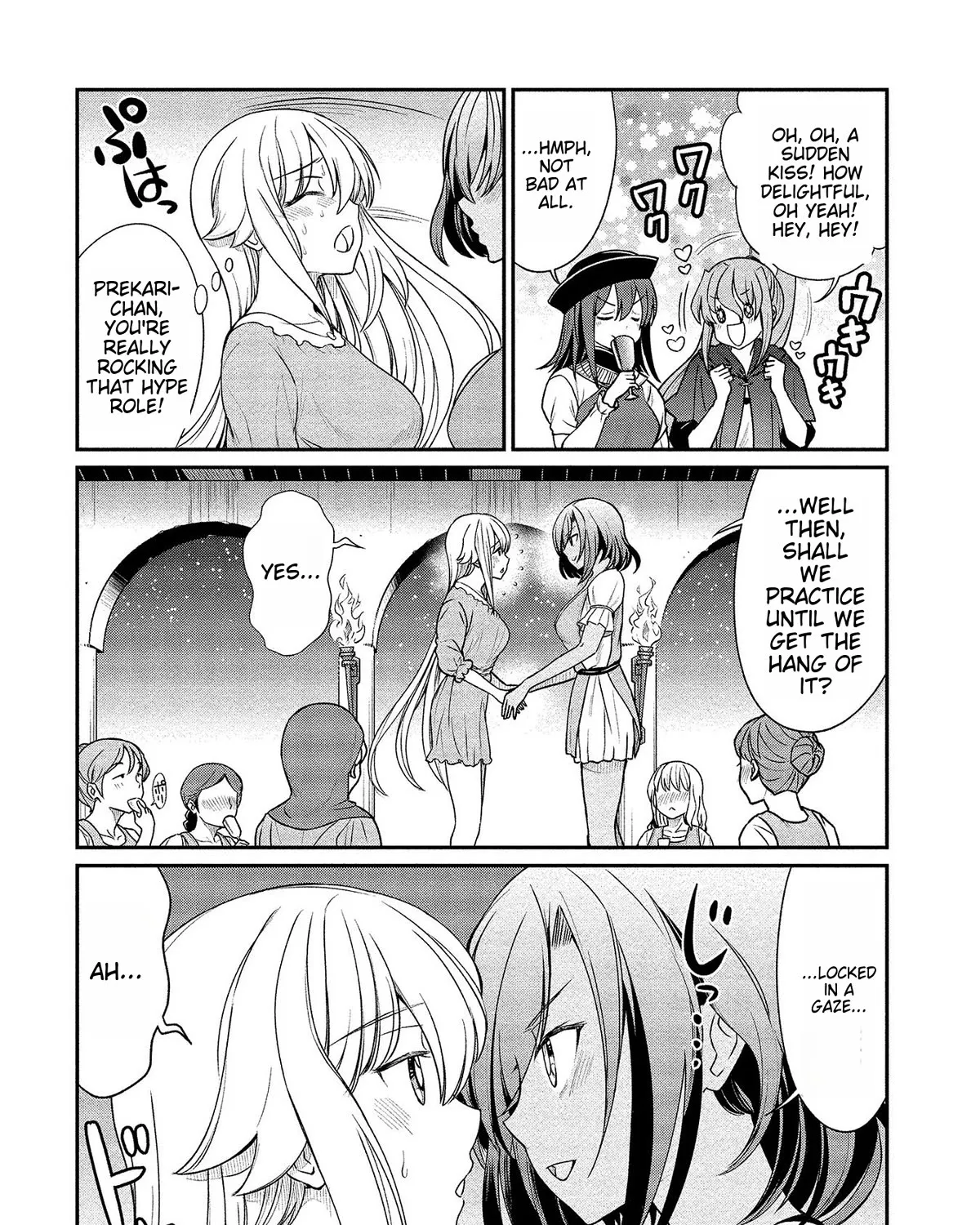 Becoming Princess Knight and Working at Yuri Brothel - Page 10