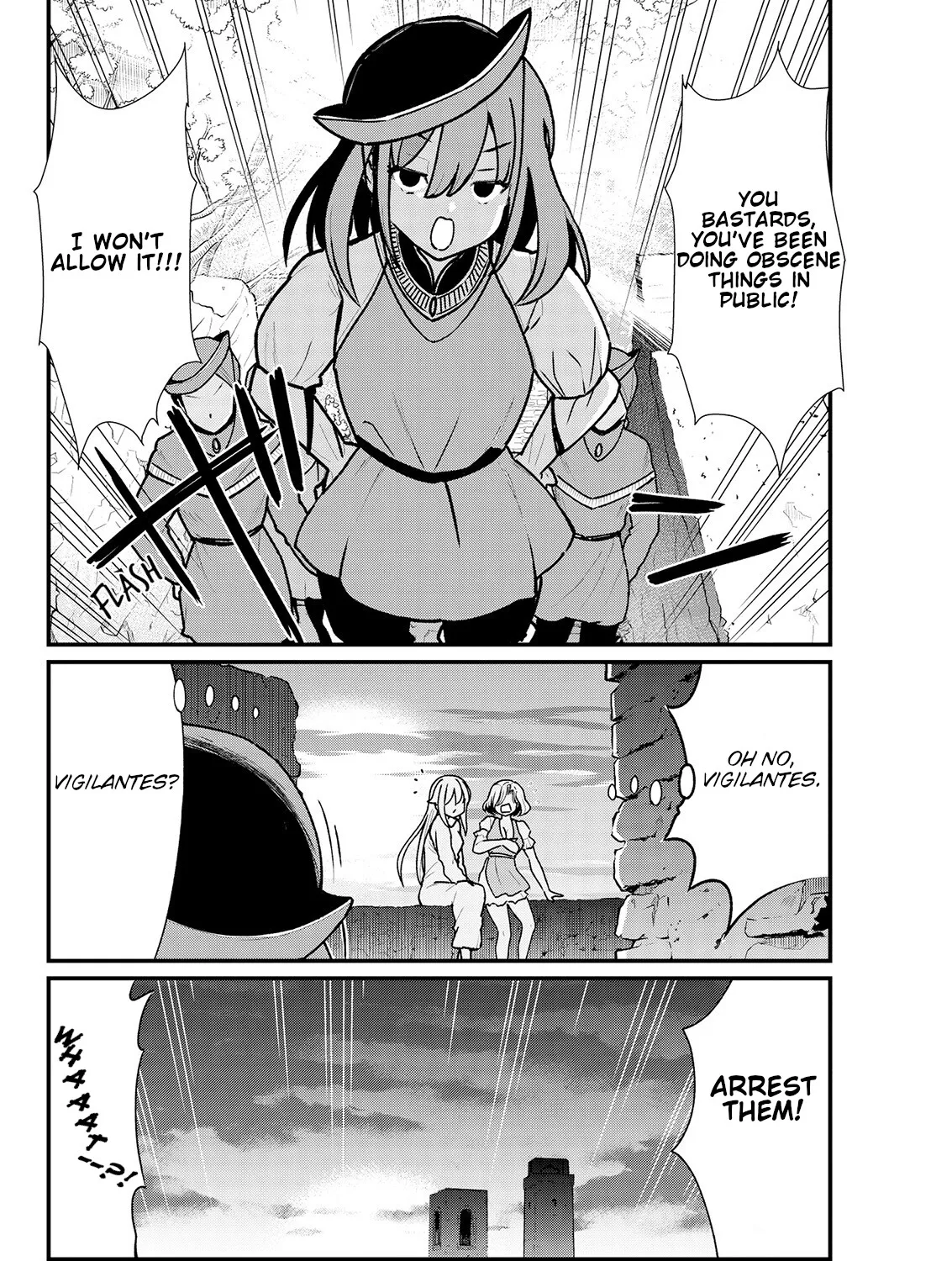 Becoming Princess Knight and Working at Yuri Brothel Chapter 3 page 41 - MangaNato