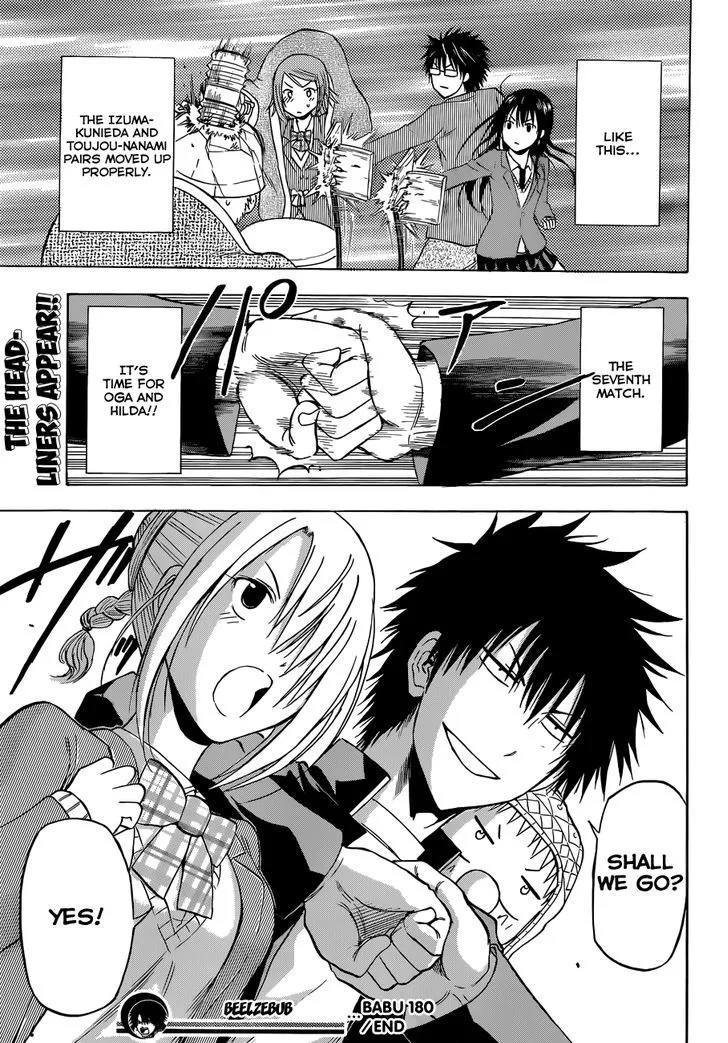 Beelzebub Chapter 180 page 20 - MangaNato