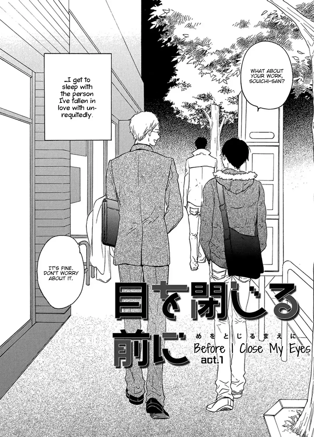 Before I Close My Eyes Chapter 1 page 6 - MangaKakalot