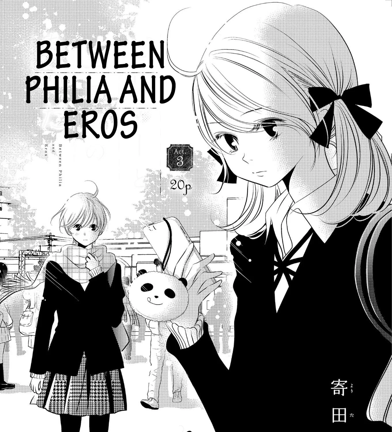 Between Philia and Eros Chapter 3 page 1 - MangaKakalot