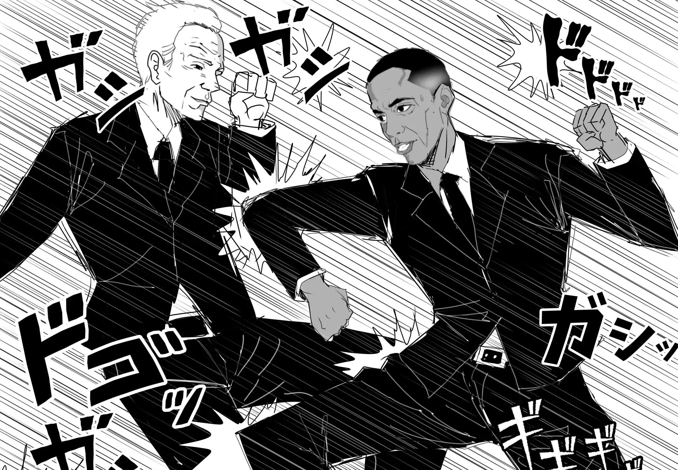 Biden vs Obama Chapter 1 page 11 - MangaKakalot