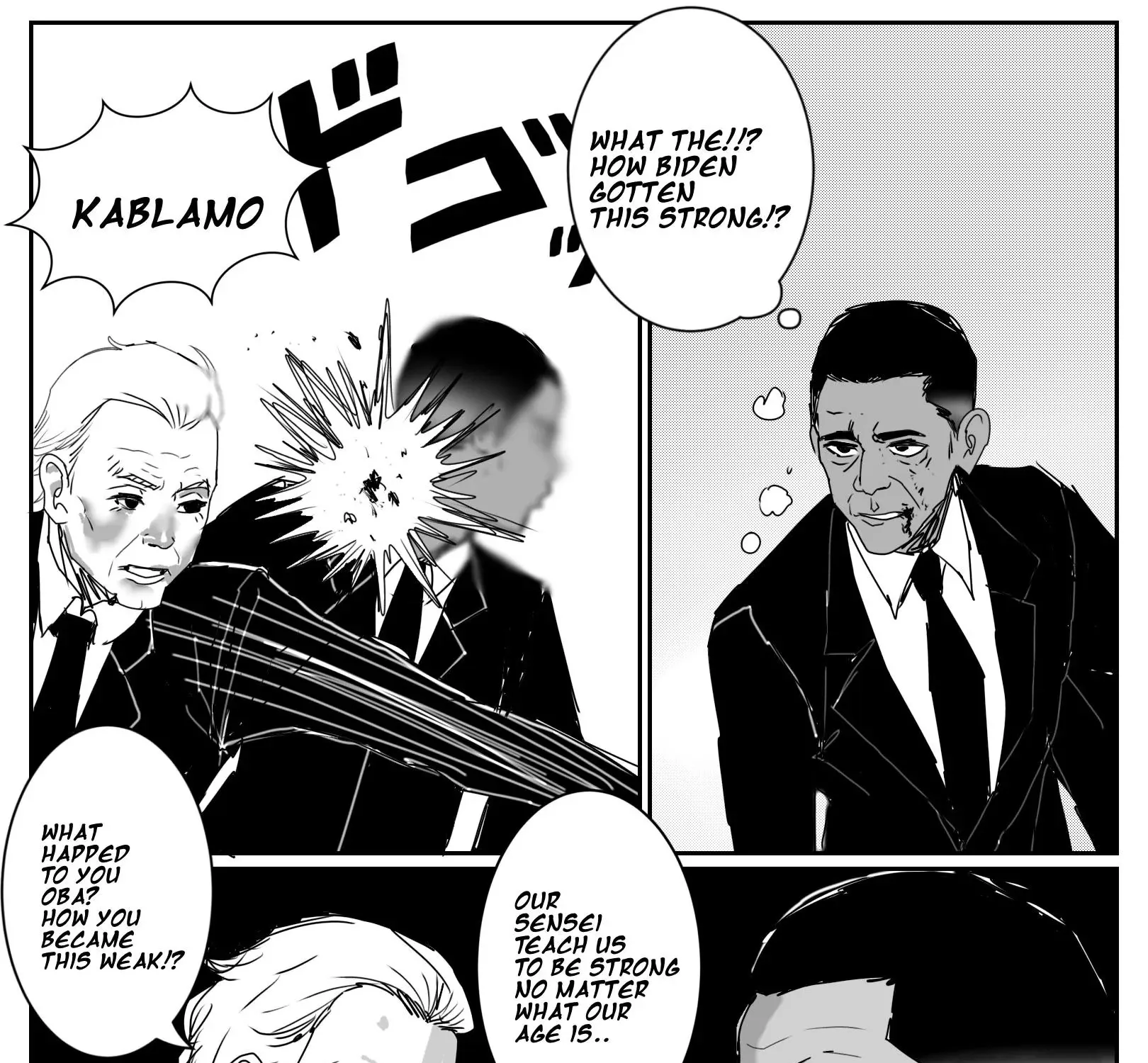 Biden vs Obama Chapter 2 page 3 - MangaKakalot